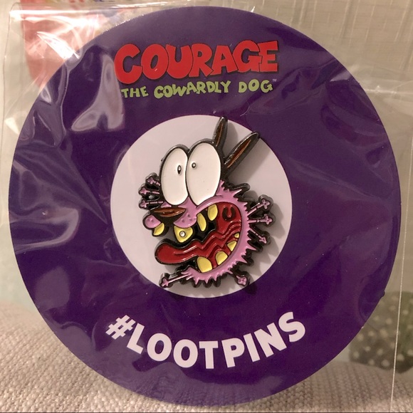 Courage the Cowardly Dog Pin - Picture 1 of 2